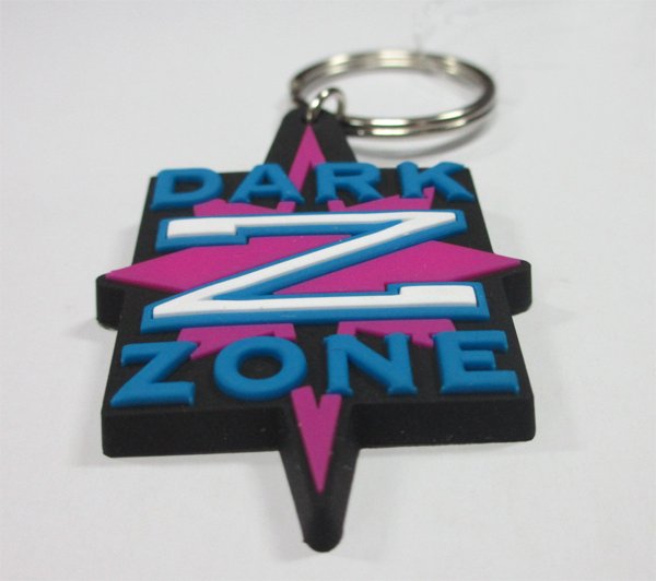 3D Soft PVC Keyring 1 Side