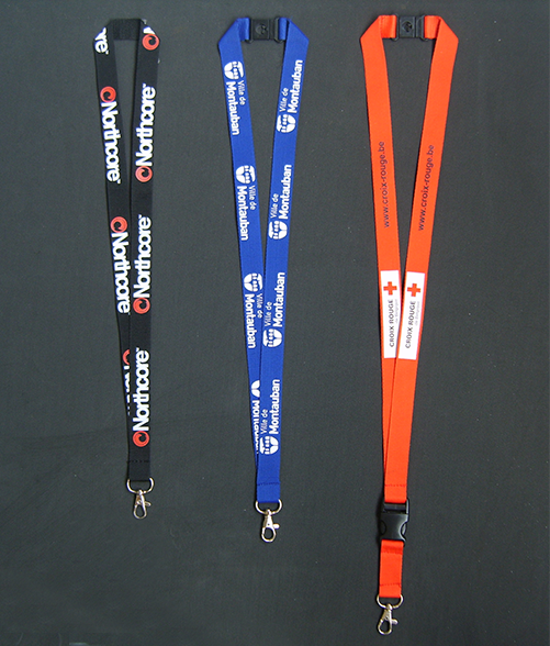 Screen Printing Polyester Lanyard
