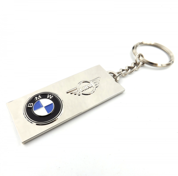 Iron Keyring in Soft Enamel