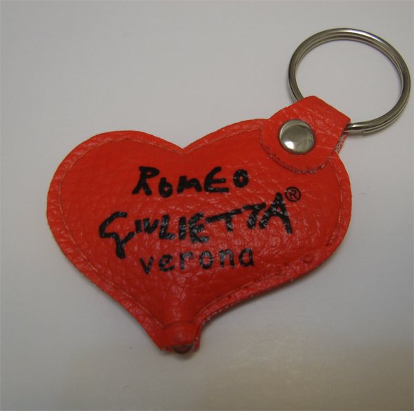 PU Leather LED Keyring